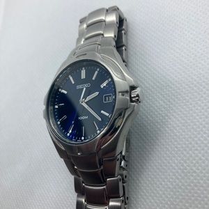 Seiko Cobalt Blue 7N42 100 M Watch